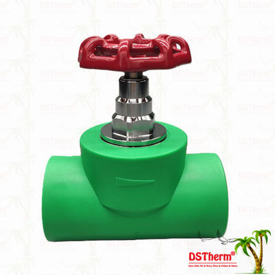 วาล์วปิด PPR และวาล์วปิด PPR พร้อมการบำบัดด้วยความเย็น การทดสอบที่นั่งผ่าน การปรับการไหล