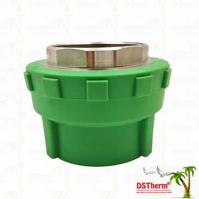 ข้อต่อเกลียวตัวเมีย PPR พลาสติก อุปกรณ์ท่อ PPR 75*2 1/2" ขนาดที่กำหนดเอง