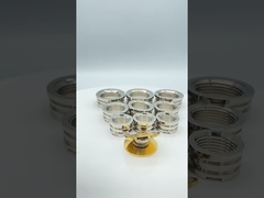 เม็ดมีดทองเหลืองตัวเมีย PPR ฟิตติ้งเยอรมนีออกแบบประเภทที่เบากว่า