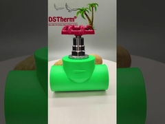 PPR หนักภาระ วาล์วหยุด วาล์วกลอบ ปรับการไหล Cryogenic การรักษาผ่านการทดสอบที่นั่ง 20-110mm