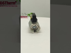 นิเคิล Plated Mini Ball Valve สําหรับระบบประปา 1/2 