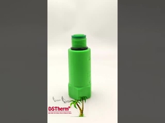 พล็อกท่อ PPR พล็อกทดสอบ PPR พล็อกยาว สี / โลโก้ที่กําหนดเอง 1/2 