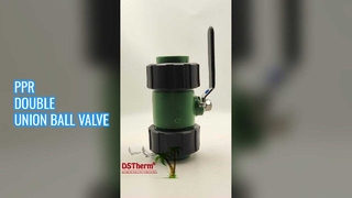 พีพีอาร์ ดับเบิลยูเนี่ยนบอลวาล์ว ติดตั้งง่าย