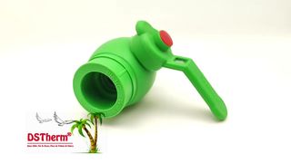 DSTHERM PPR บอลวาล์วทองเหลือง น้ำยาแรงดันสูง