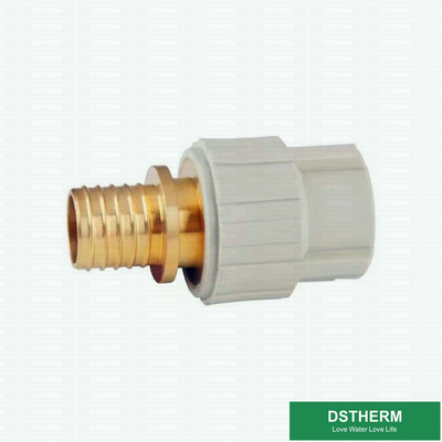 PEX PPR ข้อต่อทองเหลืองสไลด์ 1/2&quot; - 2&quot; Converter Fitting