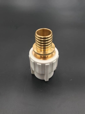 PEX PPR ข้อต่อทองเหลืองสไลด์ 1/2" - 2" Converter Fitting