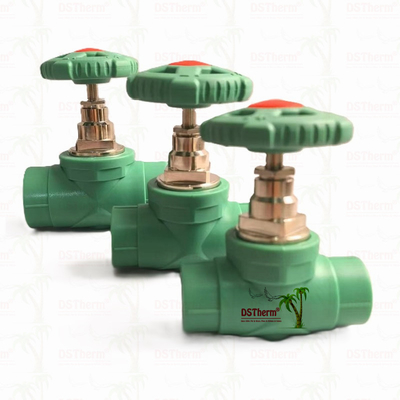 หนา 7 มม เครื่องล้างผ้า PPR วาล์วประตู การไหลน้ําหนัก การติดตั้งง่าย ทนทานต่อสนิม