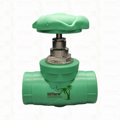 หนา 7 มม เครื่องล้างผ้า PPR วาล์วประตู การไหลน้ําหนัก การติดตั้งง่าย ทนทานต่อสนิม