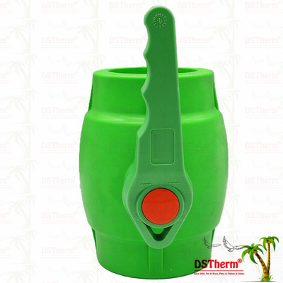 PPR พลาสติกบอลแวลเวฟกับมือลื่นและบอลทองแดง Ergonomic มือลื่น 20-63mm