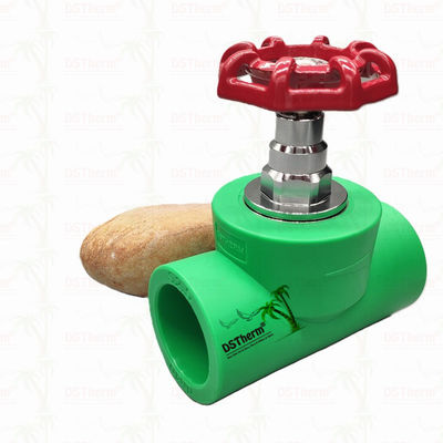 วาล์วปิด PPR และวาล์วปิด PPR พร้อมการบำบัดด้วยความเย็น การทดสอบที่นั่งผ่าน การปรับการไหล