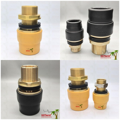 PPR ถังขนส่งคอปเลอร์ PPR ถังน้ํา Fittings ปลอดภัยและมีประหยัด