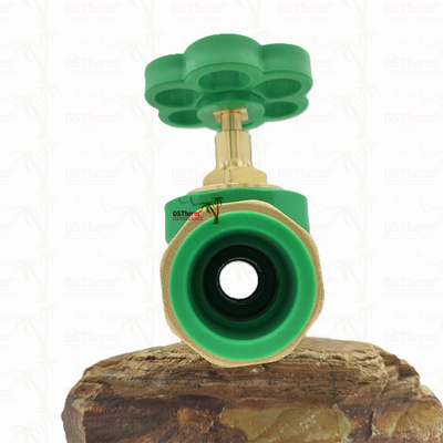 PPR Double Union Ball Valve Exposed Installation กันสนิม ขนาดที่กําหนดเอง