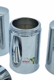 ทองแดง / โครม Plated วาล์ว Stem Extension Sleeve 1/2 " - 1" ขนาดที่กําหนดเอง