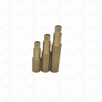 ทองแดง / โครม Plated วาล์ว Stem Extension Sleeve 1/2 " - 1" ขนาดที่กําหนดเอง
