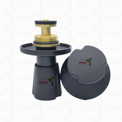 มือ Valve Stem Extension Assembly ทองแดง Cartridge ทองแดง Spindle ดํา Plated วาล์วส่วนบน