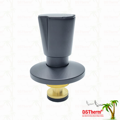 มือ Valve Stem Extension Assembly ทองแดง Cartridge ทองแดง Spindle ดํา Plated วาล์วส่วนบน