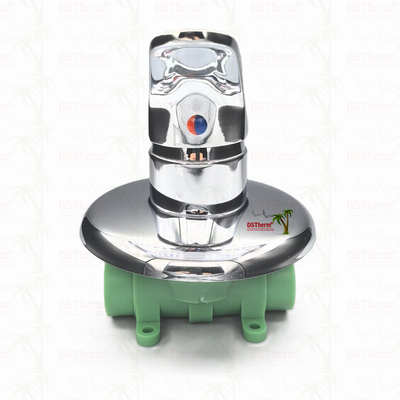 แผ่นกลมสามทิศ Ppr ผสมพัด วาล์วอาบน้ําเย็นน้ําร้อน วาล์วสมดุล