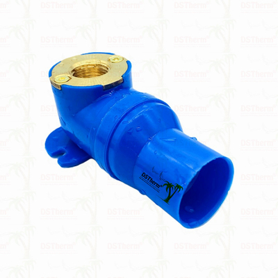 PEX Fittings สีฟ้า PEX กระดูกเอลโก้ ทนต่อการกัดกร่อน การติดตั้งแบบยืดหยุ่น สีที่กําหนดเอง