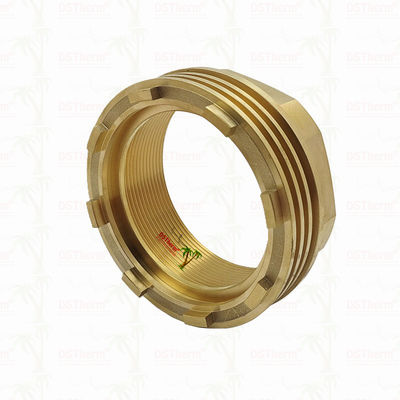 Brass Female & Male Threaded Inserts CW617N for Valves Higher Thermal Conductivity Corrosion Resistance