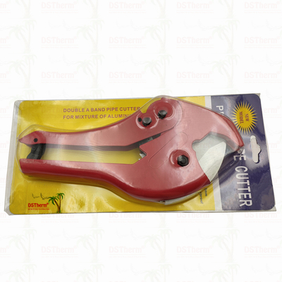 เครื่องตัดท่อพลาสติกสีแดง เครื่องตัด PPR ISO9001 DIN8077/8078 20-40MM