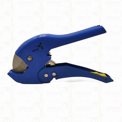 เครื่องตัดท่อพลาสติกสีฟ้า เครื่องตัด PPR ISO9001 DIN8077/8078 20-40MM