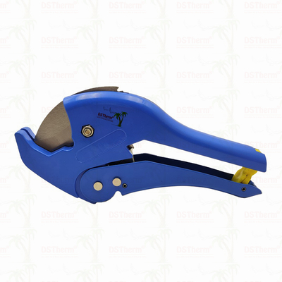 เครื่องตัดท่อพลาสติกสีฟ้า เครื่องตัด PPR ISO9001 DIN8077/8078 20-40MM