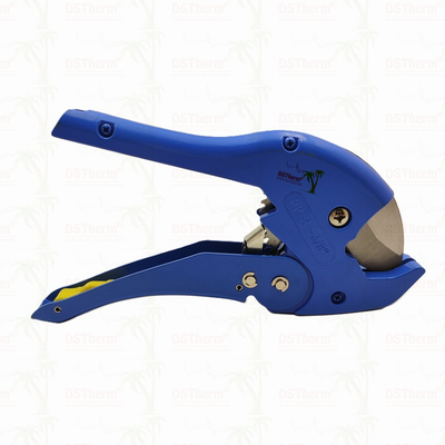 เครื่องตัดท่อพลาสติกสีฟ้า เครื่องตัด PPR ISO9001 DIN8077/8078 20-40MM