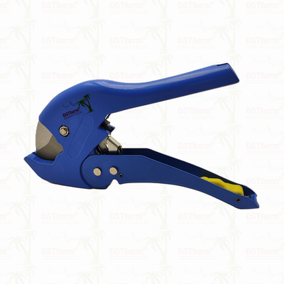 เครื่องตัดท่อพลาสติกสีฟ้า เครื่องตัด PPR ISO9001 DIN8077/8078 20-40MM