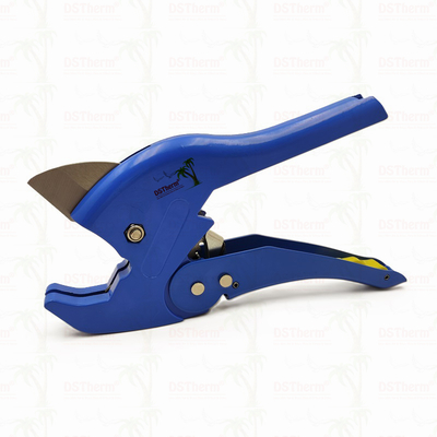 เครื่องตัดท่อพลาสติกสีฟ้า เครื่องตัด PPR ISO9001 DIN8077/8078 20-40MM