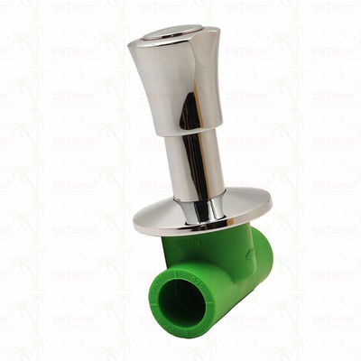 PN25 PPR Stop Valve 20-40mm โครมเคลือบด้วยมือกันคลื่น