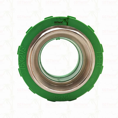 ข้อต่อเกลียวตัวเมีย PPR พลาสติก อุปกรณ์ท่อ PPR 75*2 1/2" ขนาดที่กำหนดเอง