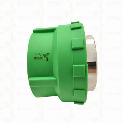 ข้อต่อเกลียวตัวเมีย PPR พลาสติก อุปกรณ์ท่อ PPR 75*2 1/2" ขนาดที่กำหนดเอง