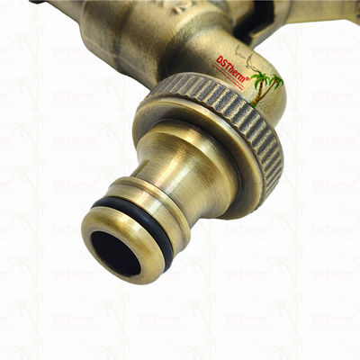 Bronze Heavy Duty Classic Aluminum Handle Bibcocks Spigot Valve Water Tap Water Spout Faucet