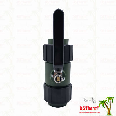 วาล์วบอลแบบสวมเร็ว PPR พร้อมลูกบอลทองเหลือง ด้ามจับเหล็ก 20-63MM ปรับแต่งโลโก้ได้