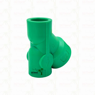PPR Strainer Valve PN25 Compact Y-Shaped Filter Valve 20?? 32 มม. สําหรับระบบน้ํา
