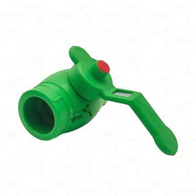 บอลวาล์ว PPR ทองเหลือง-บอลวาล์วพร้อมด้ามจับเหล็ก PN25 20-63 มม. ปรับแต่งได้