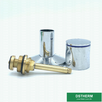 ที่จับโลหะผสมสังกะสีกลมน้ำหนักกลาง Ppr Stop Valve ชิ้นส่วนด้านบน 1/2 